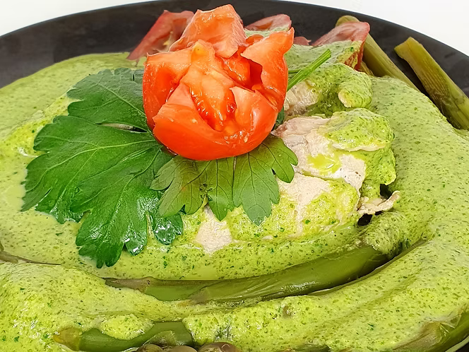 Pesto-Matcha Chic'n