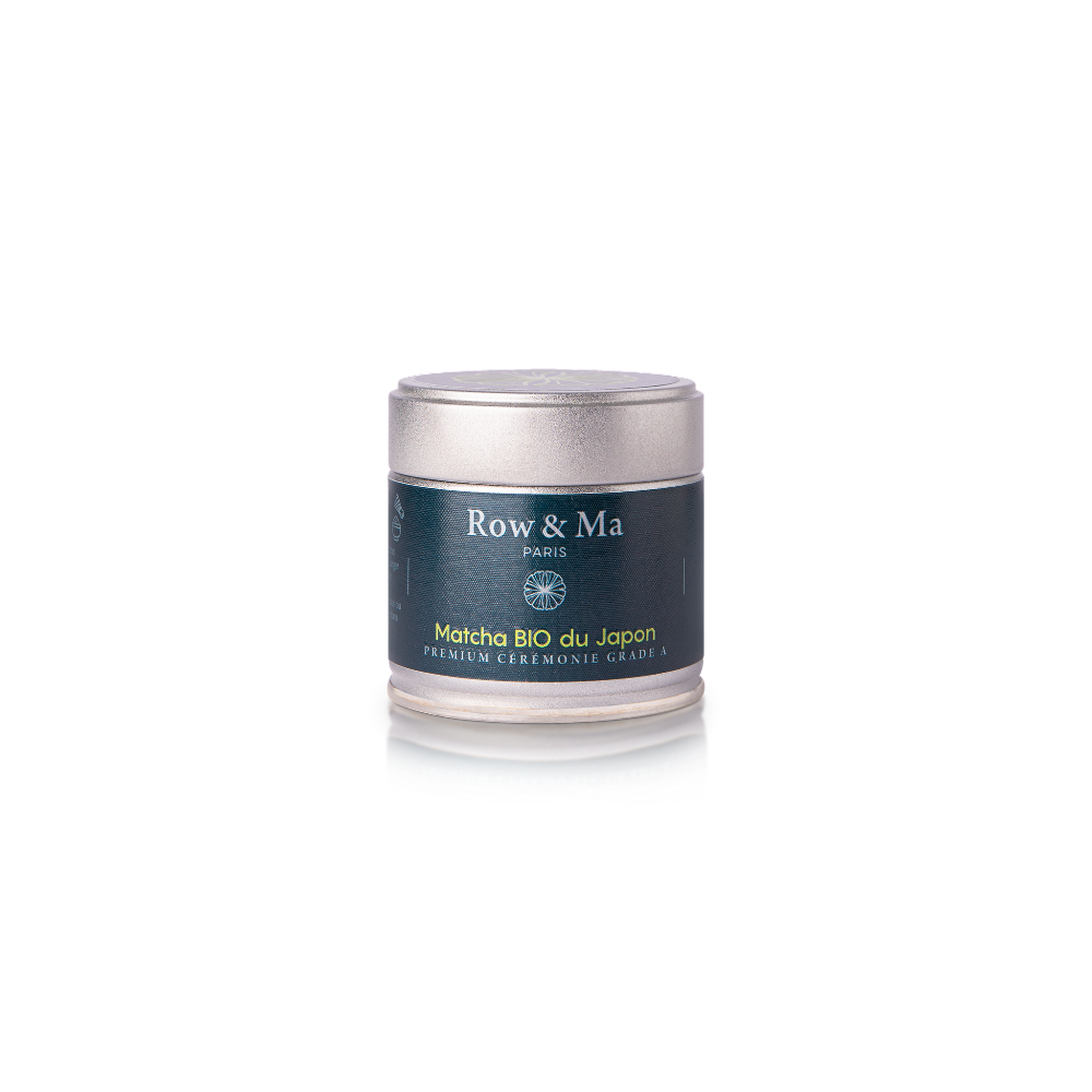 Matcha bio du japon premium cérémonie - Row & Ma Paris