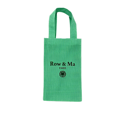 Baby sac jute vert - Row & Ma Paris
