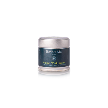 Matcha bio du japon premium cérémonie - Row & Ma Paris