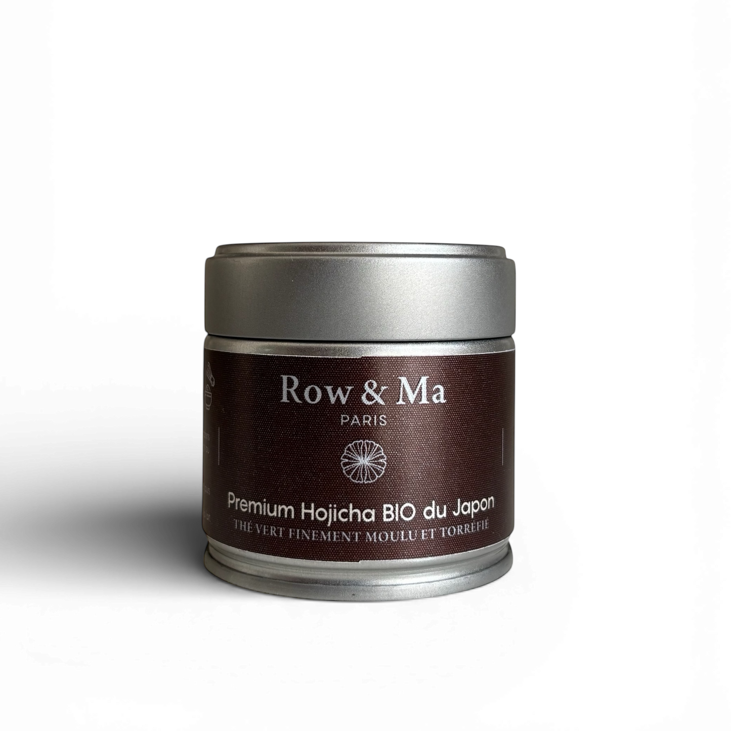 Boite de poudre de Hojicha du Japon Row & Ma Paris