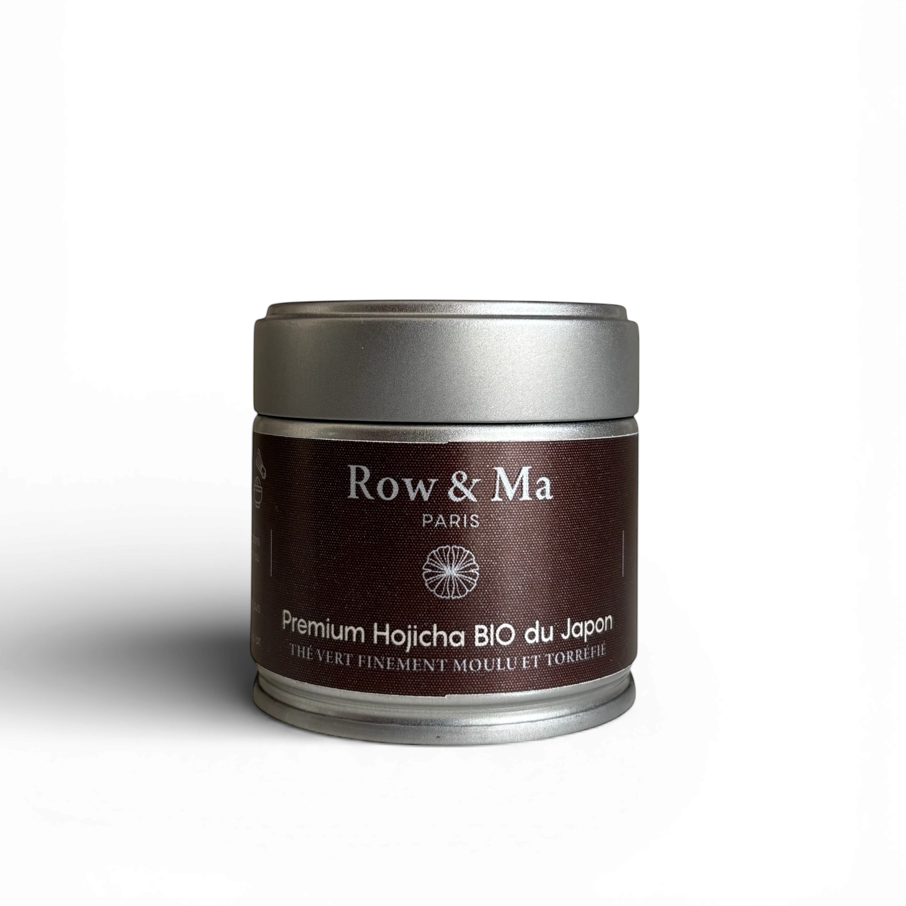 Boite de poudre de Hojicha du Japon Row & Ma Paris