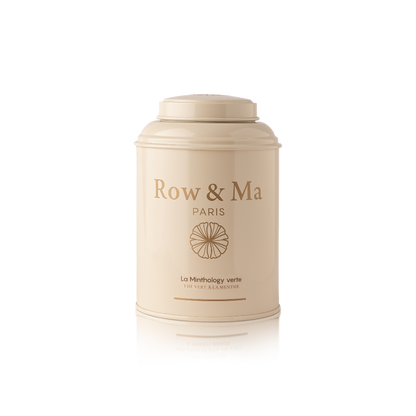 La Minthology Verte — thé vert menthe boîte 100g Row & Ma Paris