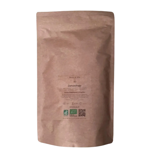 Detoxology — mélange détox thé vert et plantes pochette 50 sachets Row & Ma Paris