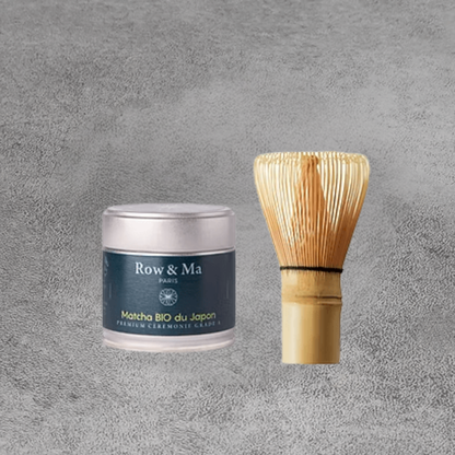 Coffret matcha | fouet en bambou - Row & Ma Paris