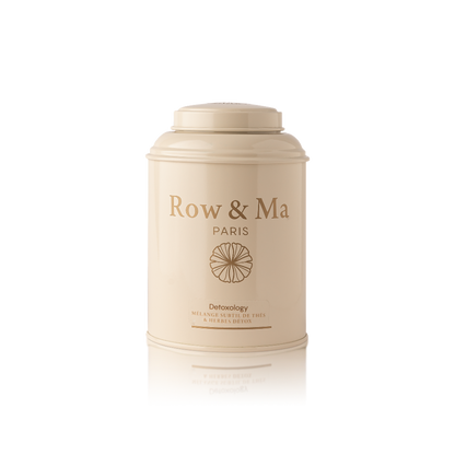 Detoxology — mélange détox thé vert et plantes boîte 100g Row & Ma Paris